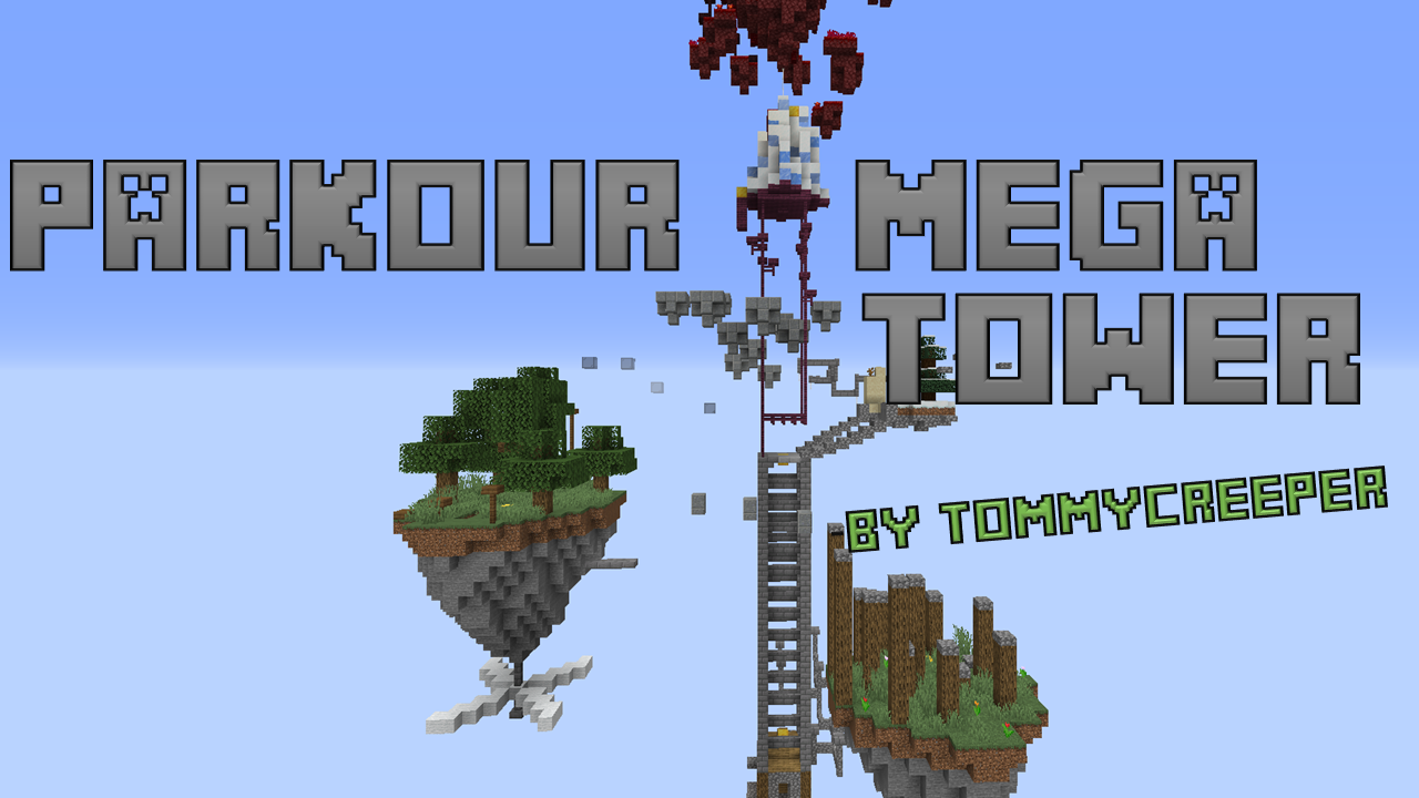 Tải về Parkour Mega Tower cho Minecraft 1.16.4